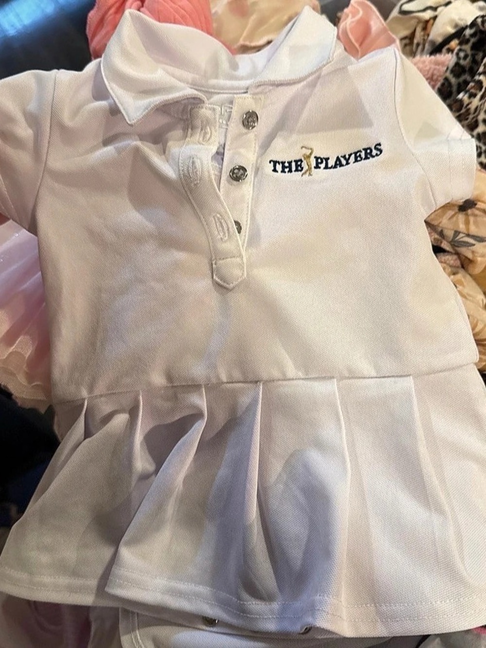 The Players Baby Girls Polo Dress Size 3M Like New